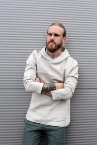 Mens Linen Hoodie Summer T Shirt For Men