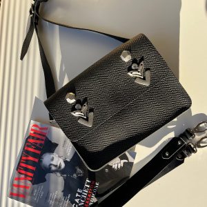 Handmade Black Handbag Full Grain Leather Shoulder Bag