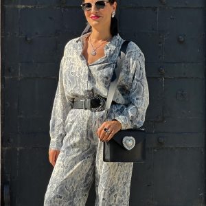 Black Handbag Leather Crossbody Bag Full Grain Purse