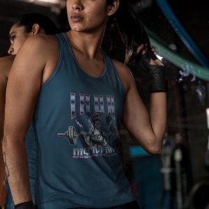 Women's Workout Tank Top Iron Discipline Shirt Fitness